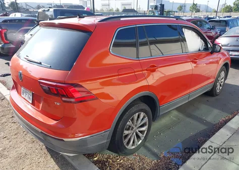 2018 Volkswagen Tiguan Se/Sel из США, поврежденный, VIN 3VV3B7AX9JM001322